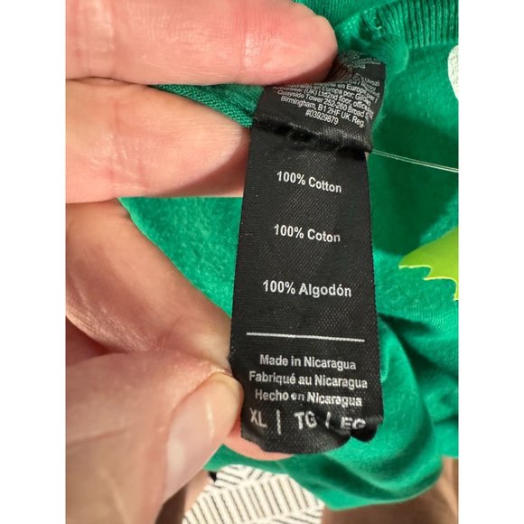 Anvil Lightweight Chillin' With My Ho's Holiday Christmas TShirt XL Green Cotton - Picture 8 of 15